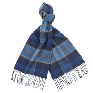 Barbour Merino Cashmere Tartan Scarf